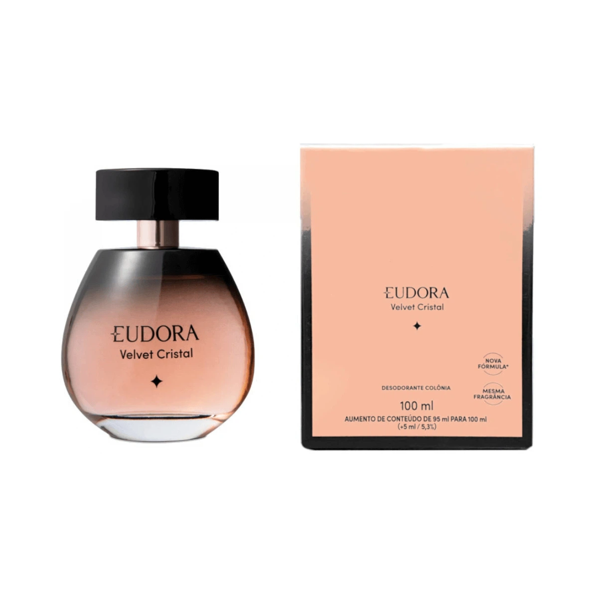 PERFUME EUDORA VELVET CRISTAL FEMININO 100ML — Eudora | Farmácia Resyla