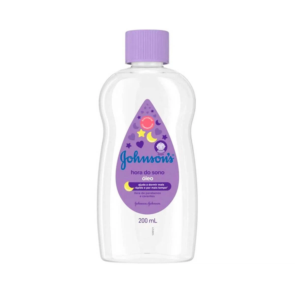ÓLEO J&J BABY HORA DO SONO 200ML — Johnsons & Johnsons | Farmácia Resyla