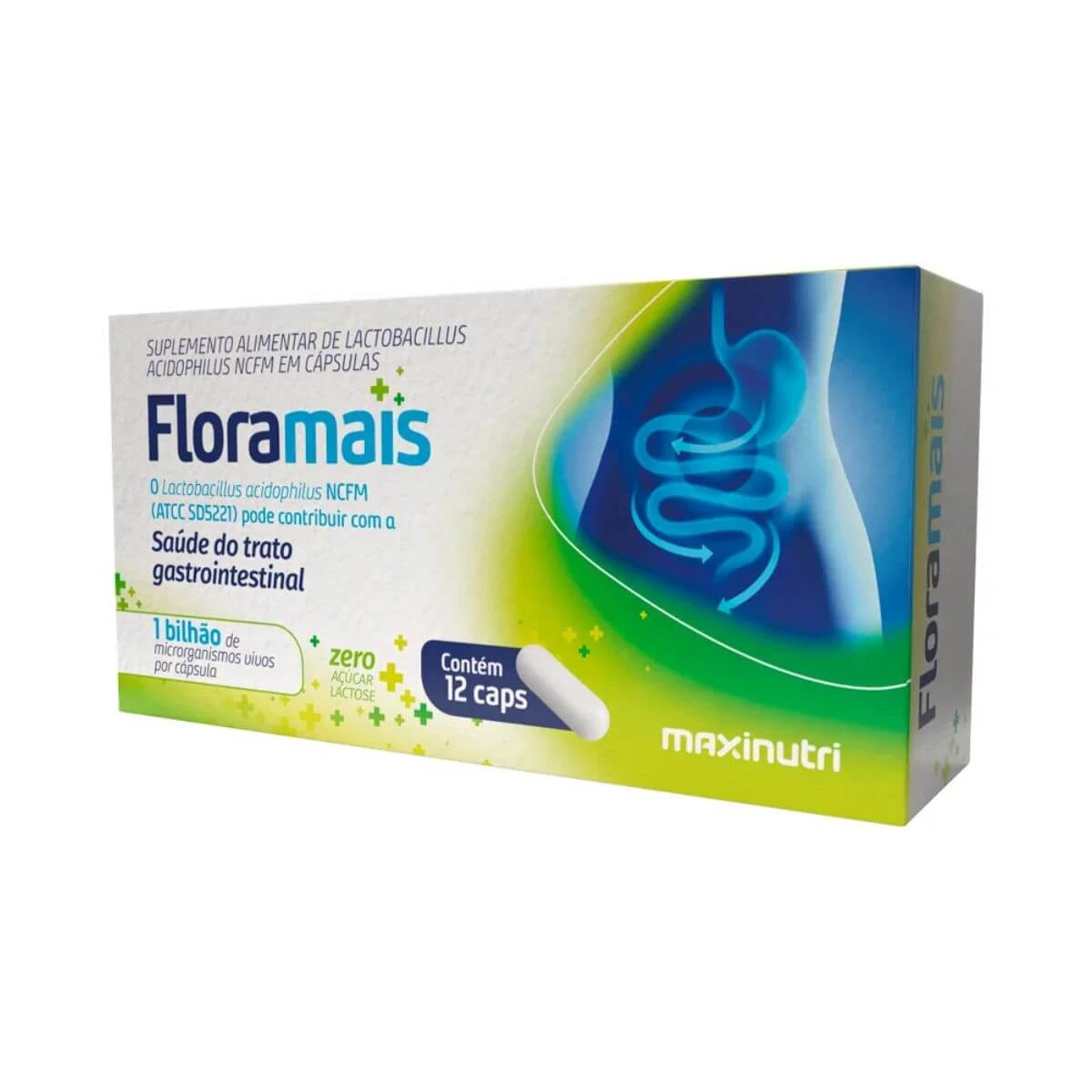 FLORAMAIS ZINCO PRO 12CPS - MAXINUTRI — Maxinutri | Farmácia Resyla