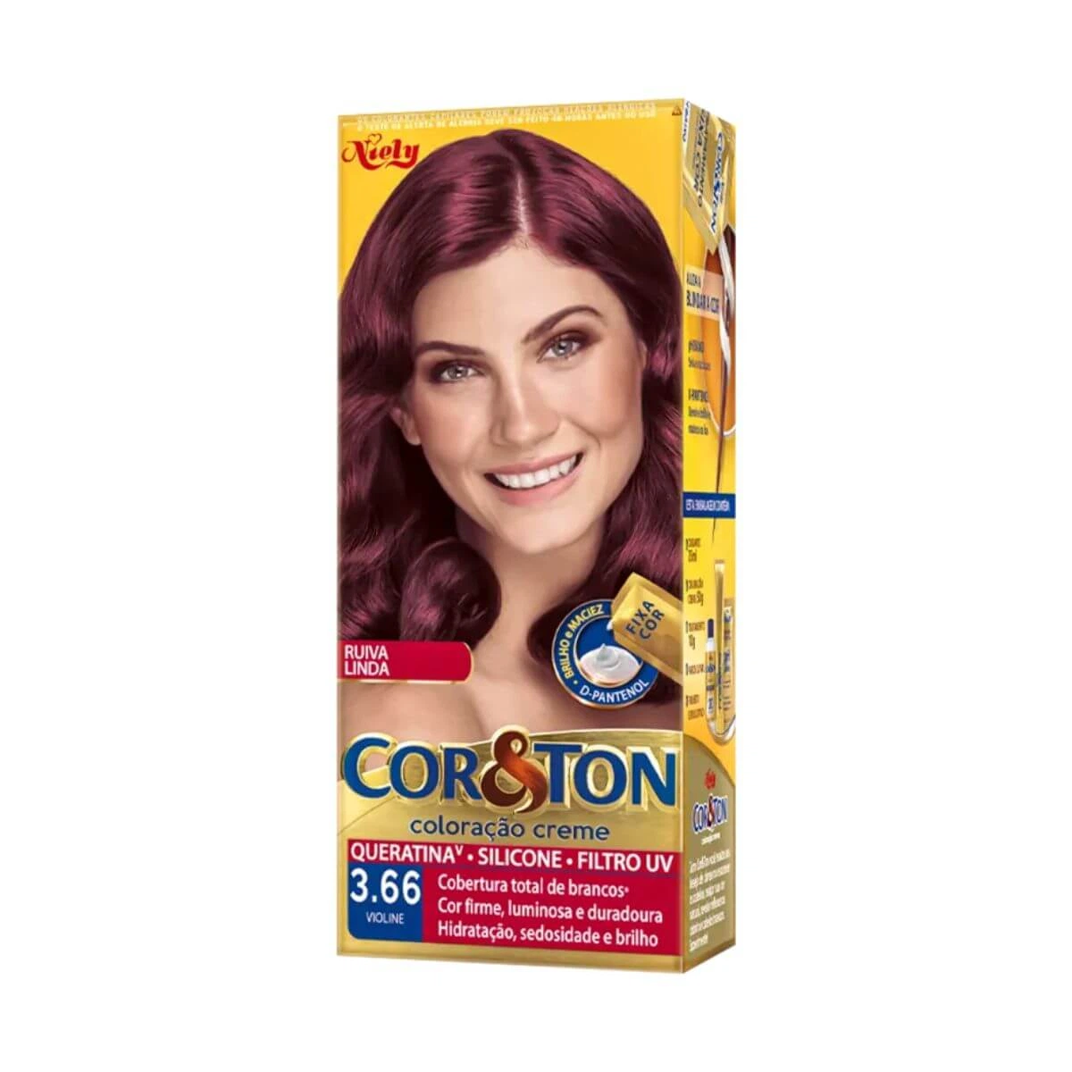 TINTA COR & TON 3.66 VIOLINE — Cor & Ton | Farmácia Resyla