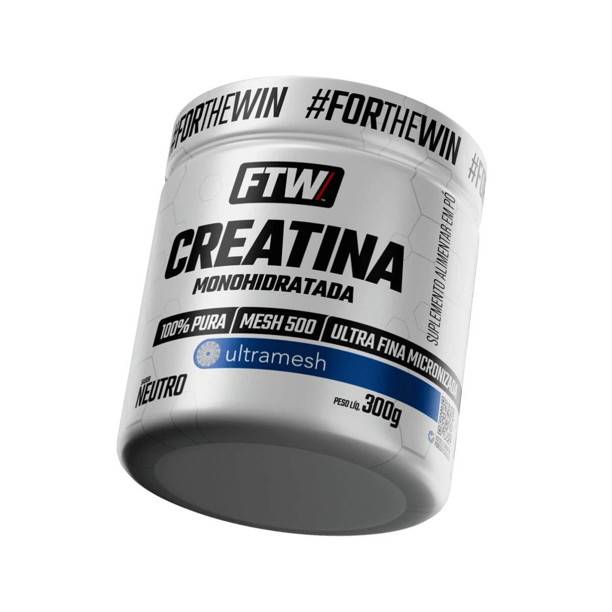 CREATINA MONOHIDRATADA ULTRAMESH FTW 300G — FTW | Farmácia Resyla
