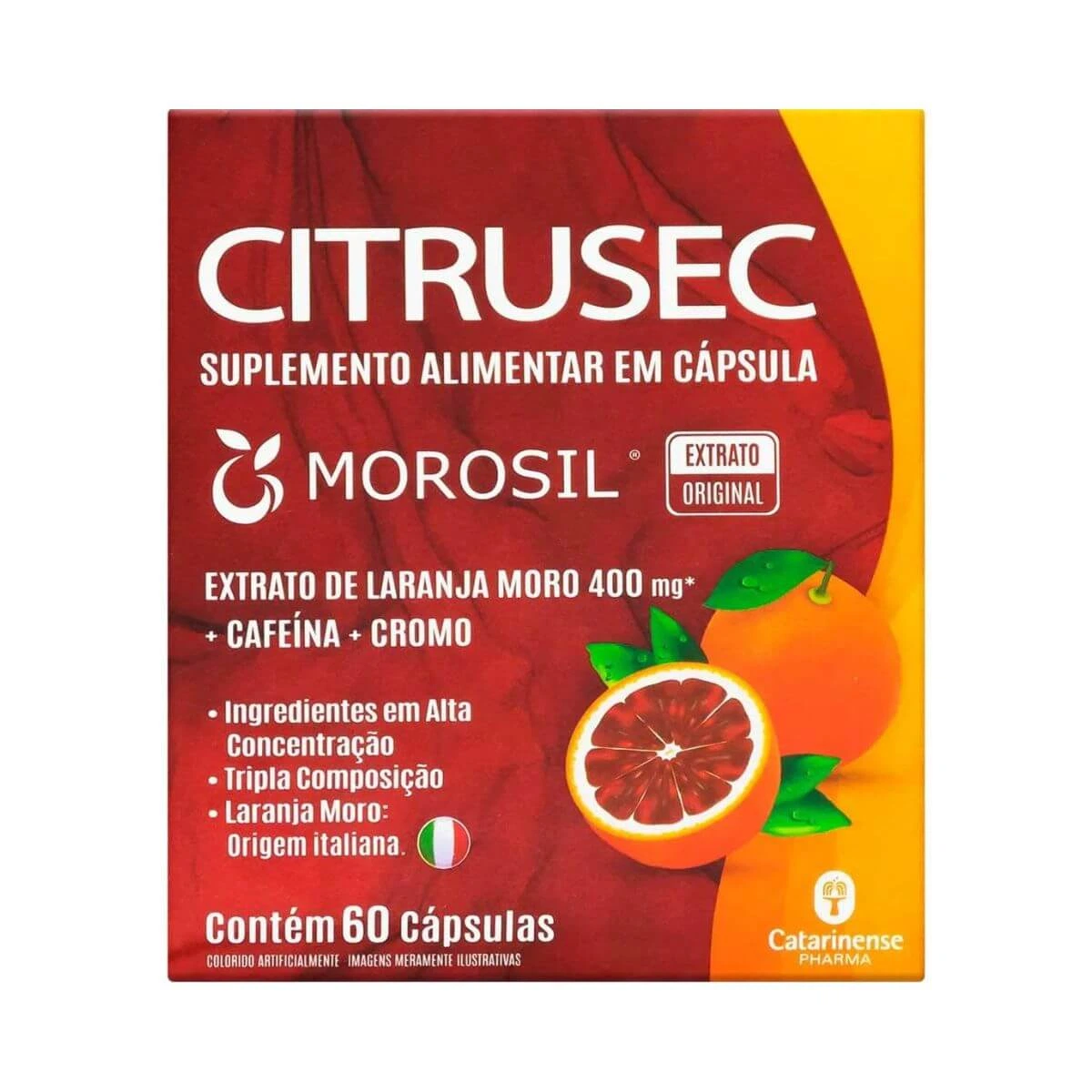 CITRUSEC MOROSIL 60 CÁPSULAS - CATARINENSE — Catarinense | Farmácia Resyla