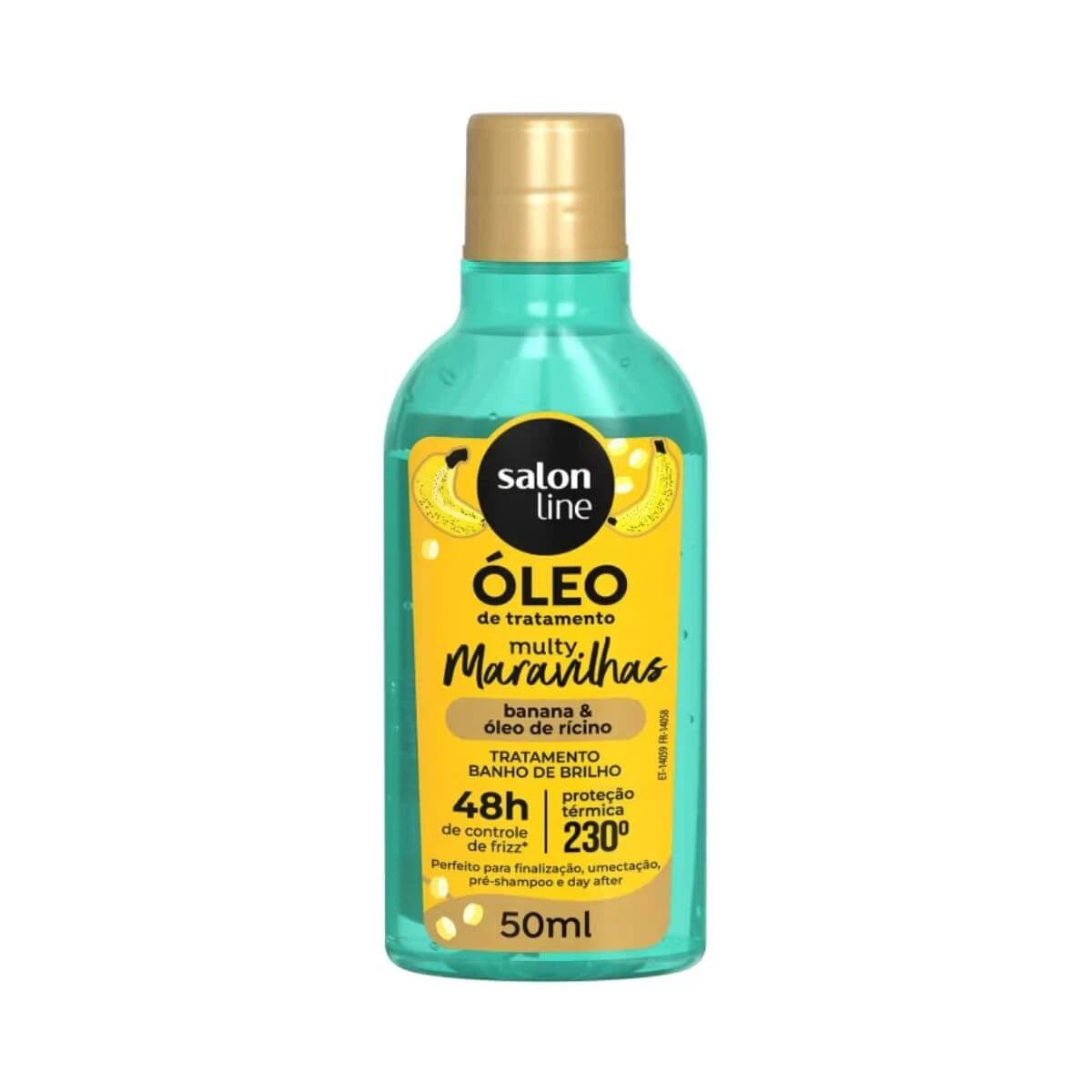 ÓLEO SALON LINE MULTY MARAVILHAS 3EM1 BANANA 50ML — Salon Line | Farmácia Resyla