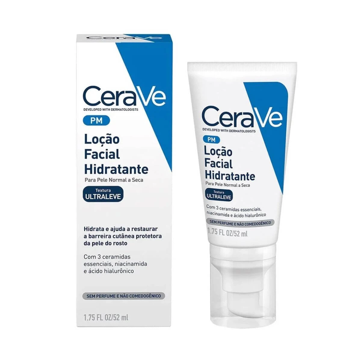 LOÇÃO HIDRATANTE FACIAL CERAVE 52ML — Cerave | Farmácia Resyla