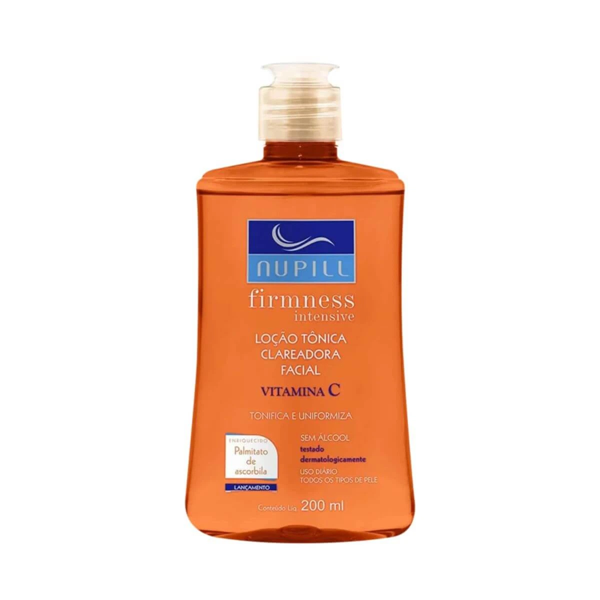 LOÇÃO TÔNICA FACIAL CLAREADORA NUPILL VITAMINA C 200ML — Nupill | Farmácia Resyla