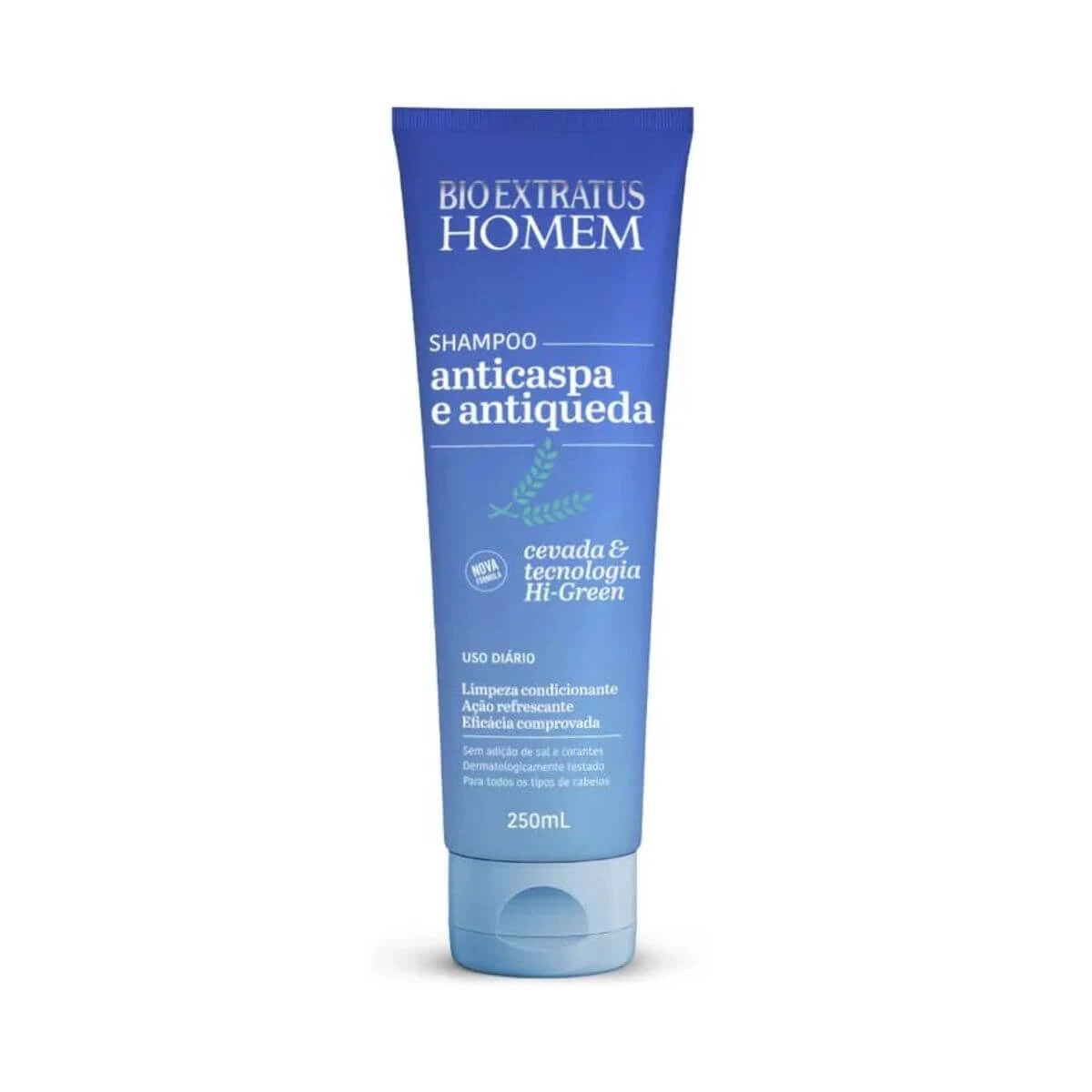 SHAMPOO BIO EXTRATUS HOMEM ANTICASPA E ANTIQUEDA 250ML — Bio Extratus | Farmácia Resyla