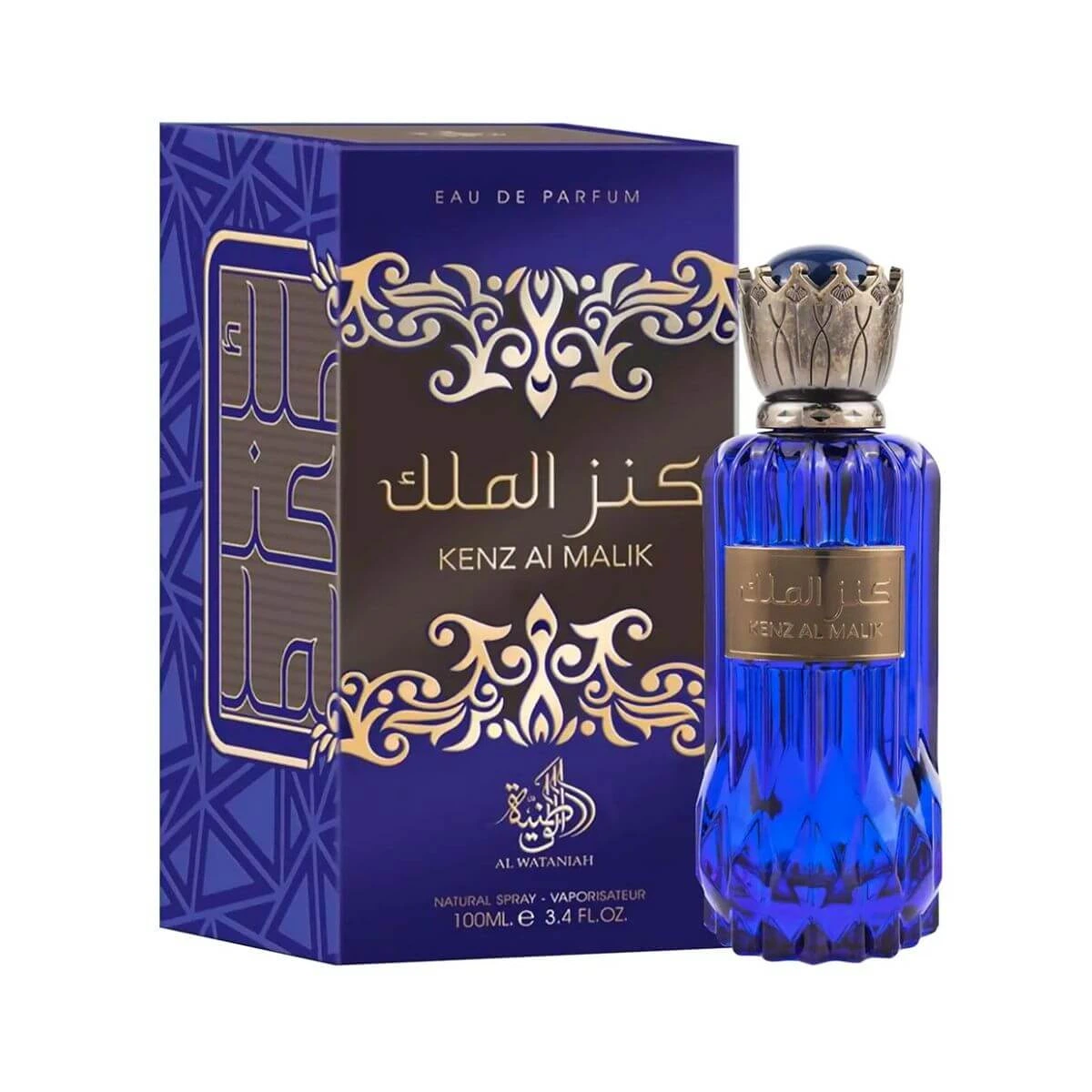 PERFUME KENZ AL MALIK Al WATANIAH MASCULINO 100ML — Al Wataniah | Farmácia Resyla