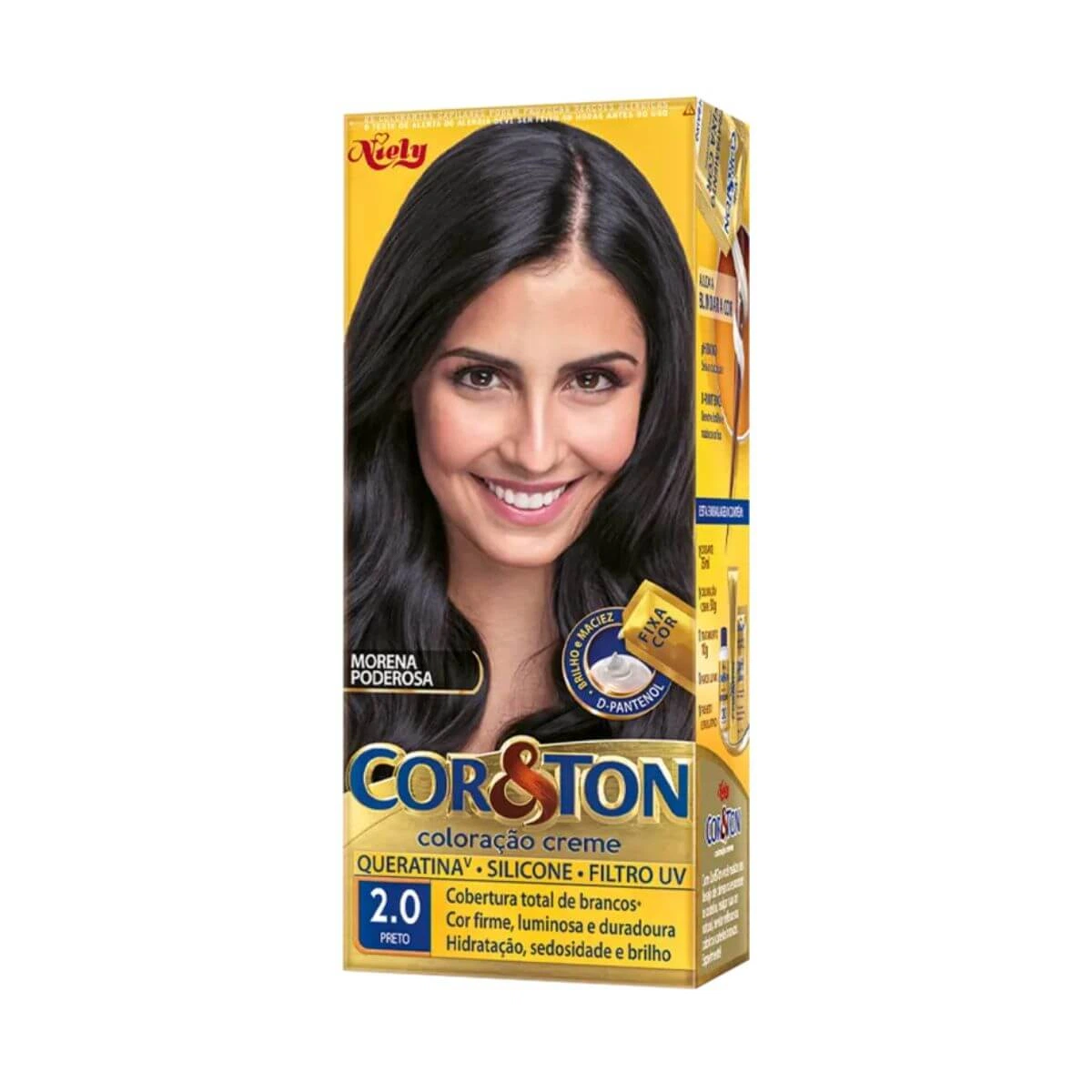 TINTA COR & TON 2.0 PRETO — Cor & Ton | Farmácia Resyla