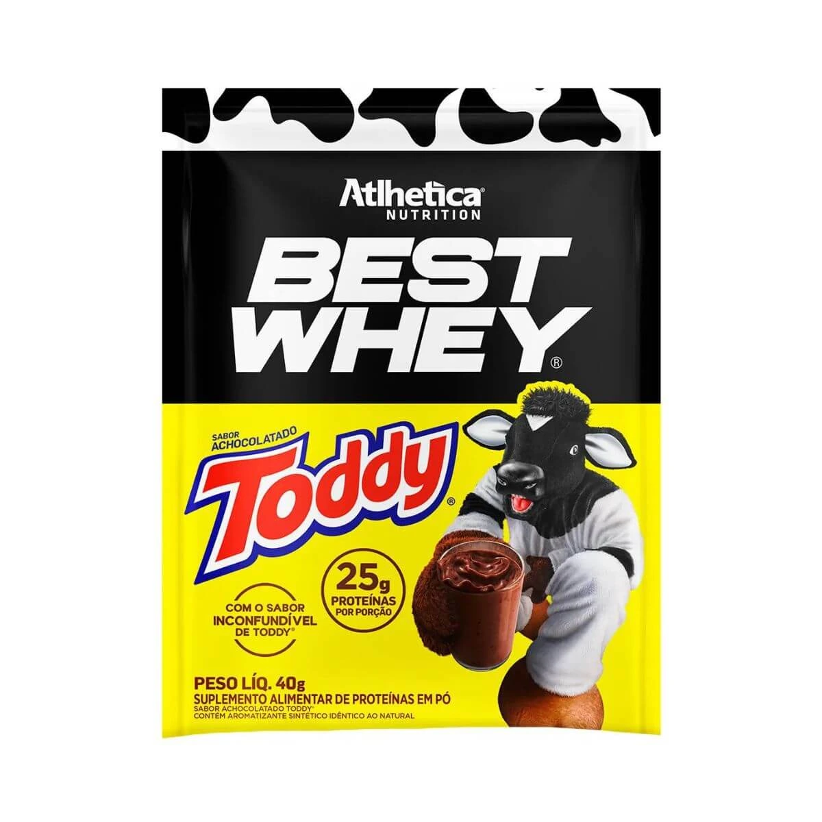 BEST WHEY TODDY ATLHETICA NUTRITION SACHÊ 40G — Atlhetica Nutrition | Farmácia Resyla