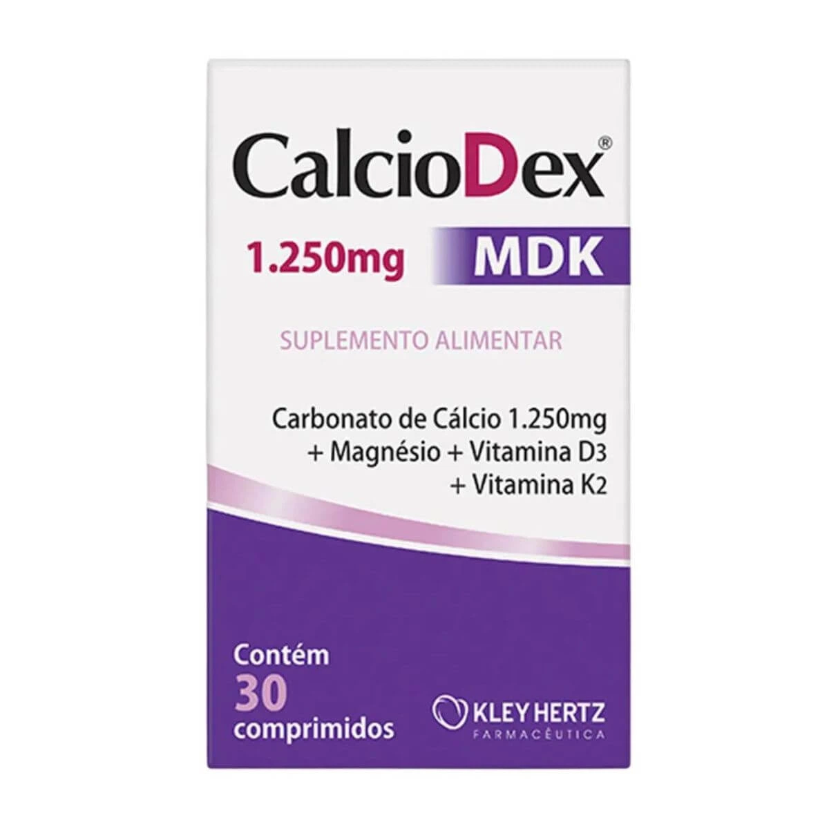 CALCIODEX MDK 30CP - KLEY HERTZ — Kley Hertz | Farmácia Resyla