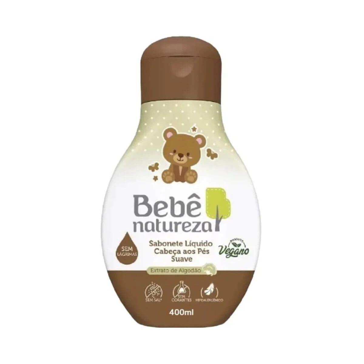 SABONETE LÍQUIDO BEBÊ NATUREZA 400ML — Bebê Natureza | Farmácia Resyla