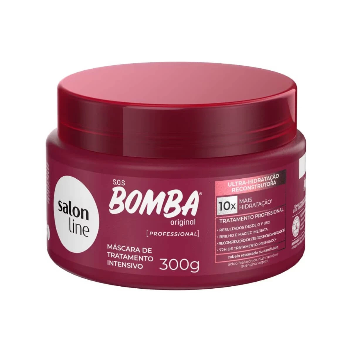 MÁSCARA SALON LINE S.O.S BOMBA ULTRA-HIDRATAÇÃO RECONSTRUTORA 300G — Salon Line | Farmácia Resyla