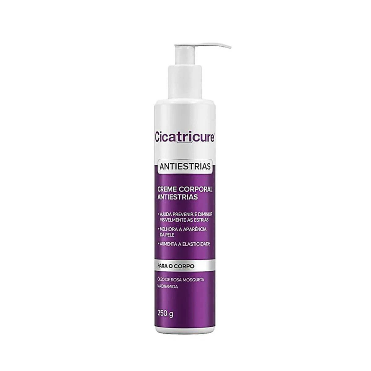 CREME CORPORAL ANTIESTRIAS CICATRICURE 250G — Cicatricure | Farmácia Resyla