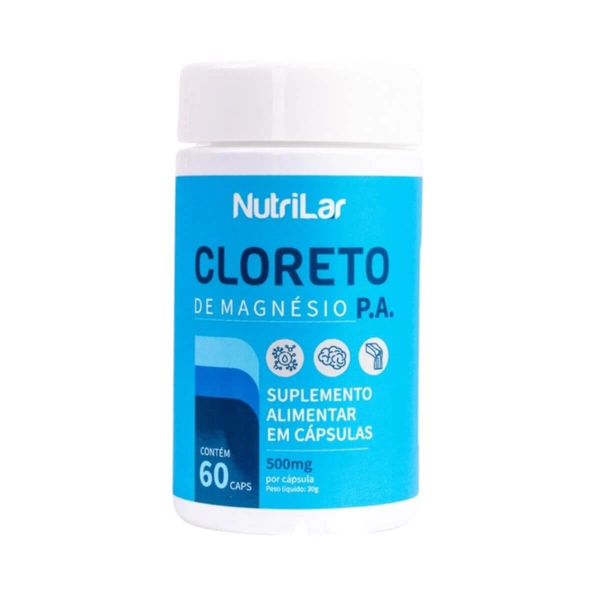 POLIVITAMÍNICO NUTRILAR CLORETO DE MAGNÉSIO P.A. 60 CÁPSULAS - FARMALAR — Farmalar Drogarias | Farmácia Resyla
