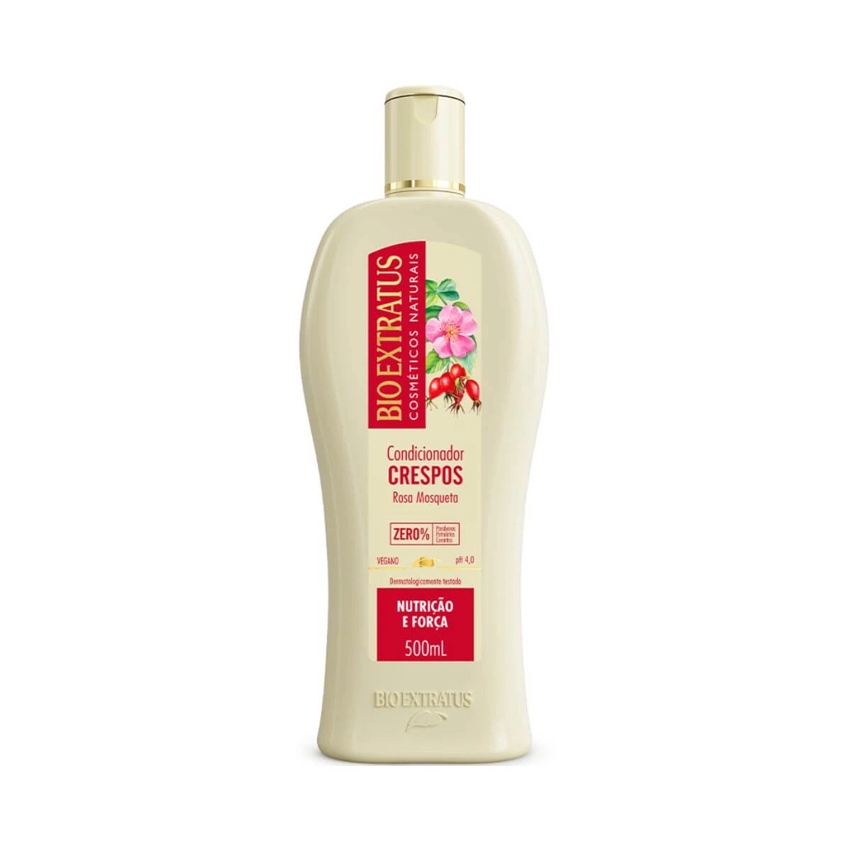 CONDICIONADOR CRESPOS ROSA MOSQUETA 500ML - BIO EXTRATUS — Bio Extratus | Farmácia Resyla