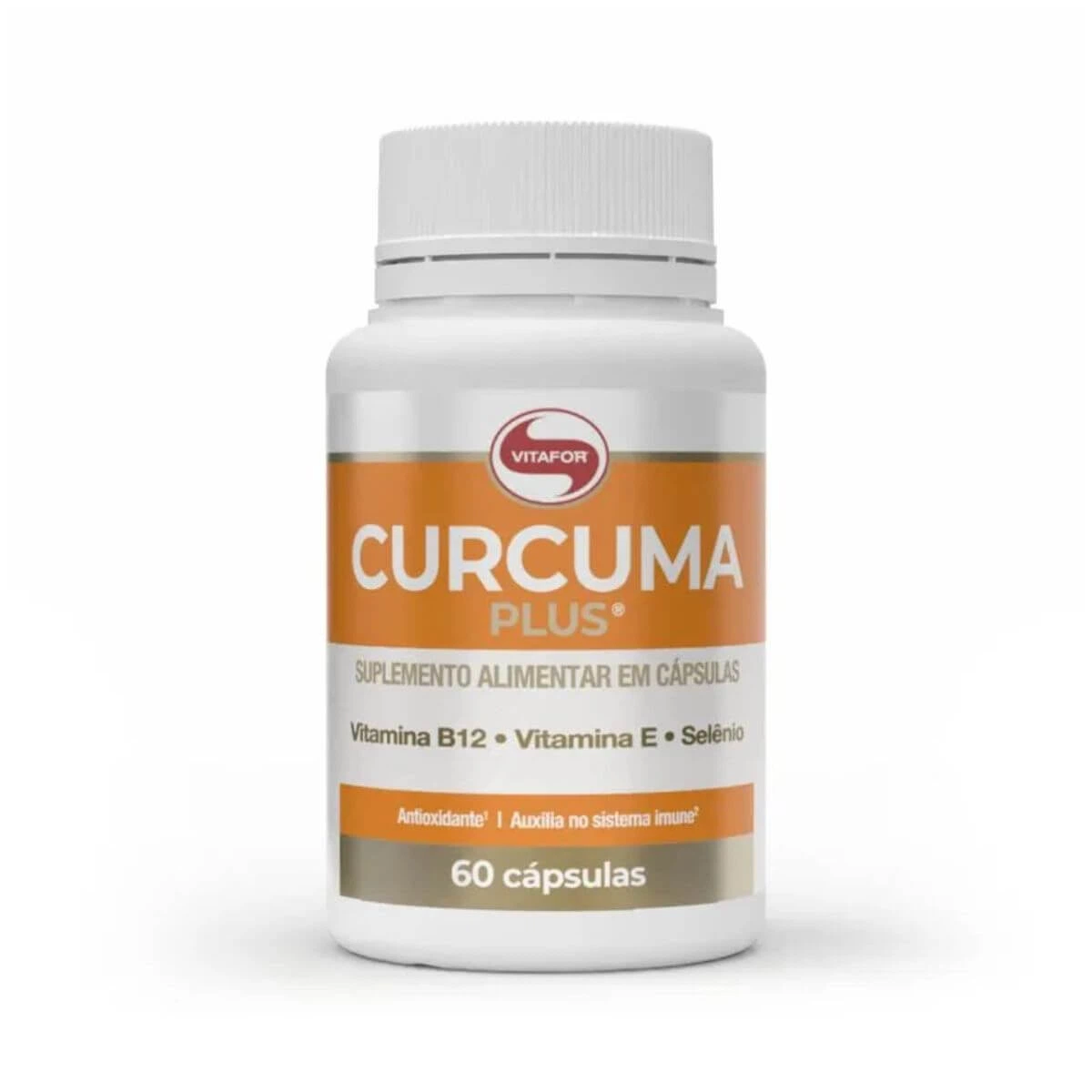 CURCUMA PLUS 500MG VITAFOR 60CP — Vitafor | Farmácia Resyla