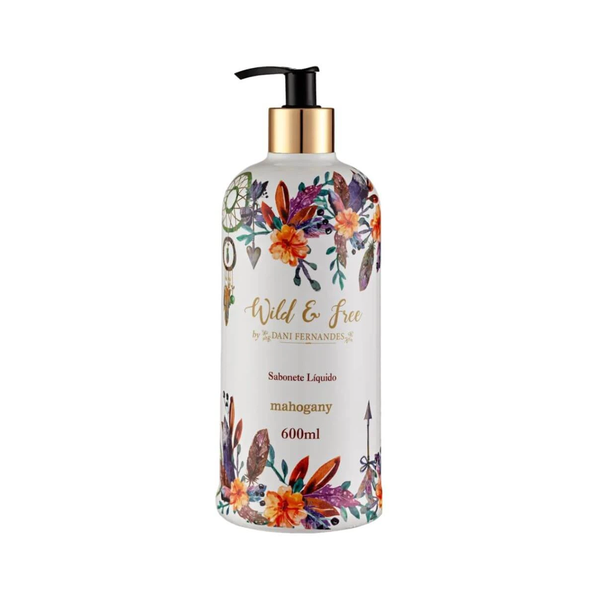 SABONETE LÍQUIDO MAHOGANY WILD E FREE 600ML — Mahogany | Farmácia Resyla