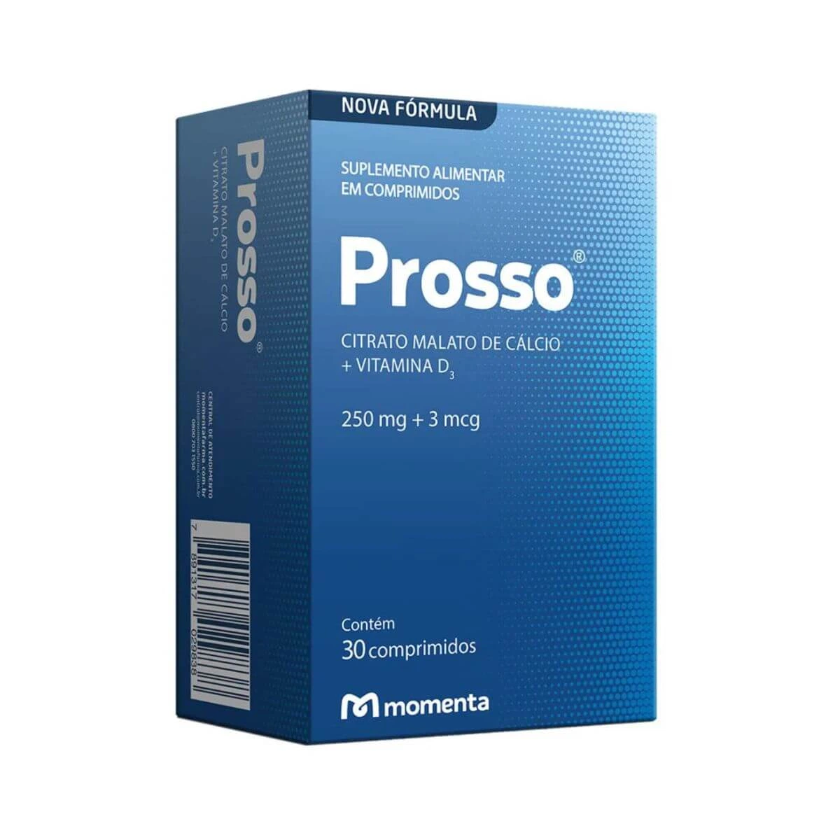 PROSSO 250MG 30CP - MOMENTA — Momenta | Farmácia Resyla