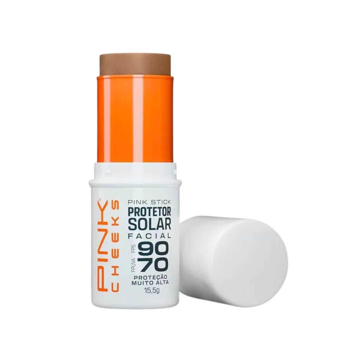 PROTETOR SOLAR STICK PINK CHEEKS FPS90 FPUVA70 COR 42KM — Pink Cheeks | Farmácia Resyla