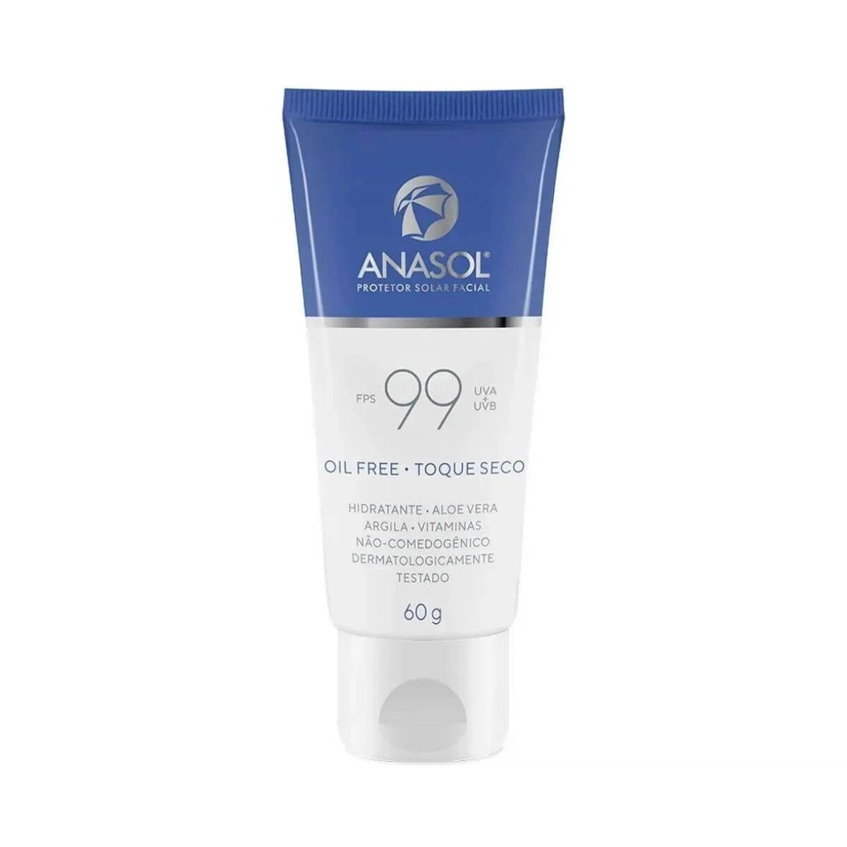 PROTETOR SOLAR FACIAL ANASOL FPS99 60G — Anasol | Farmácia Resyla