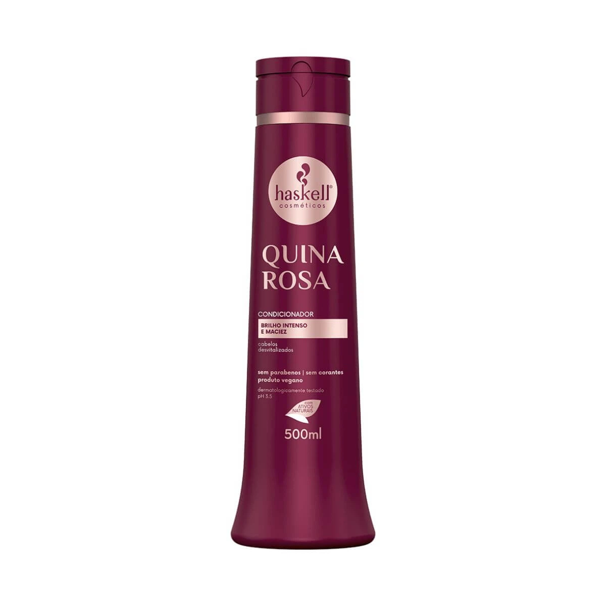 CONDICIONADOR HASKELL QUINA ROSA 500ML — Haskell | Farmácia Resyla
