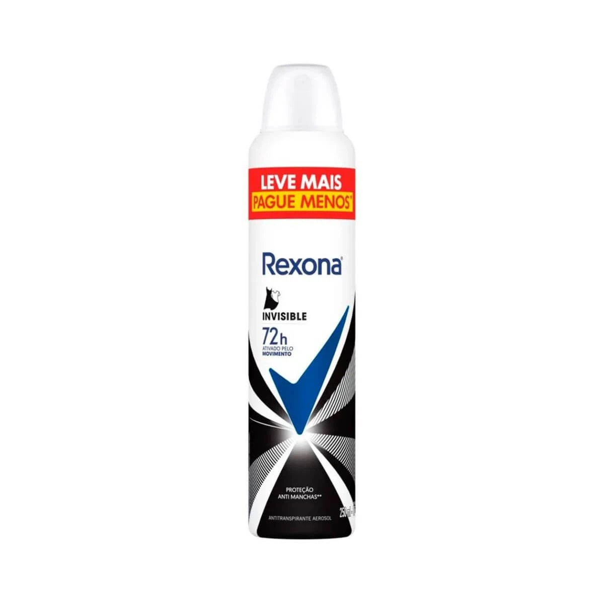 DESODORANTE REXONA AERO INVISIBLE 250ML — Rexona | Farmácia Resyla