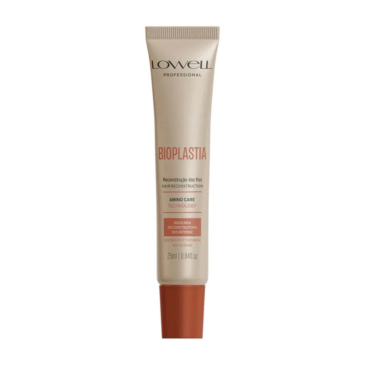 MÁSCARA LOWELL RECONSTRUTOR BIOINTENSE BIOPLASTIA 25ML — Lowell | Farmácia Resyla