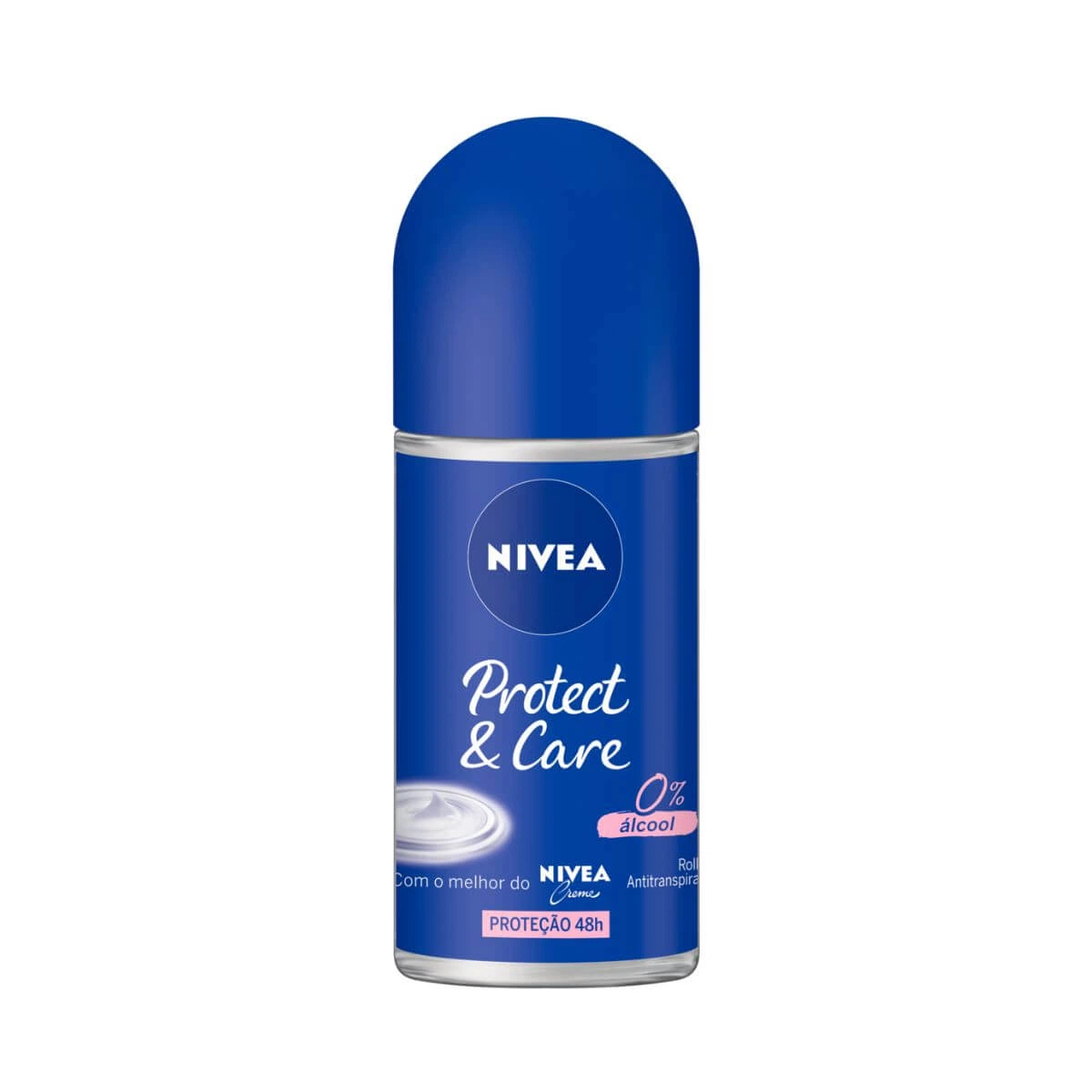 DESODORANTE ANTITRANSPIRANTE ROLLON NIVEA PROTECT E CARE FEMININO 50ML — Nivea | Farmácia Resyla
