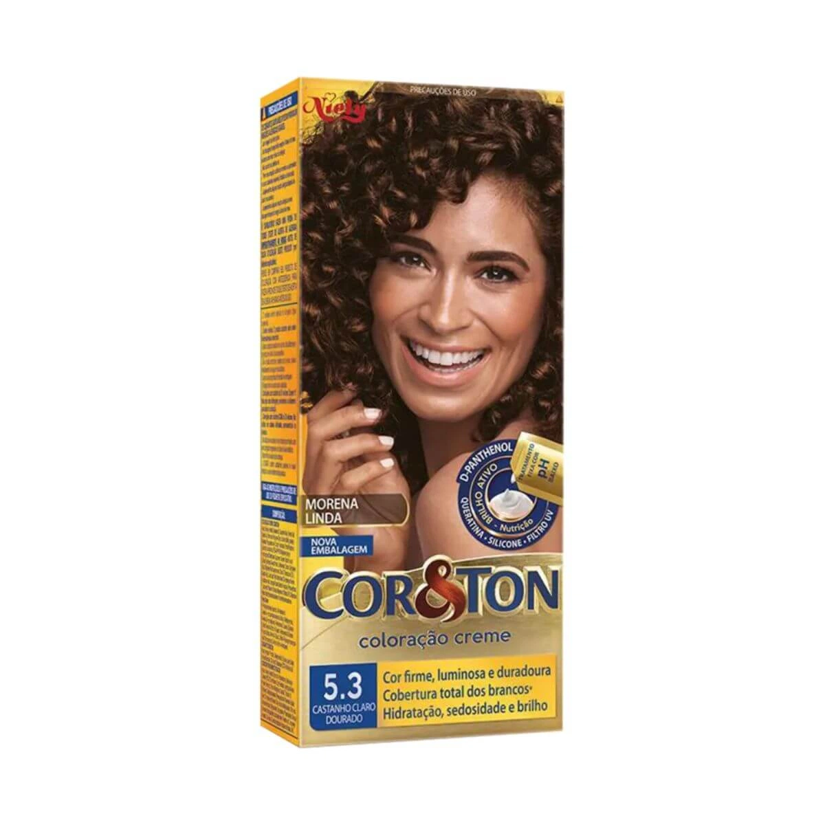 TINTA COR & TON 5.3 CASTANHO CLARO DOURADO — Cor & Ton | Farmácia Resyla
