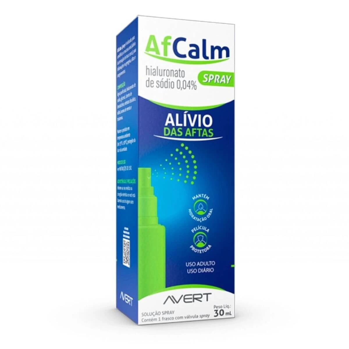 AFCALM SPRAY BUCAL 30ML - AVERT — Avert | Farmácia Resyla