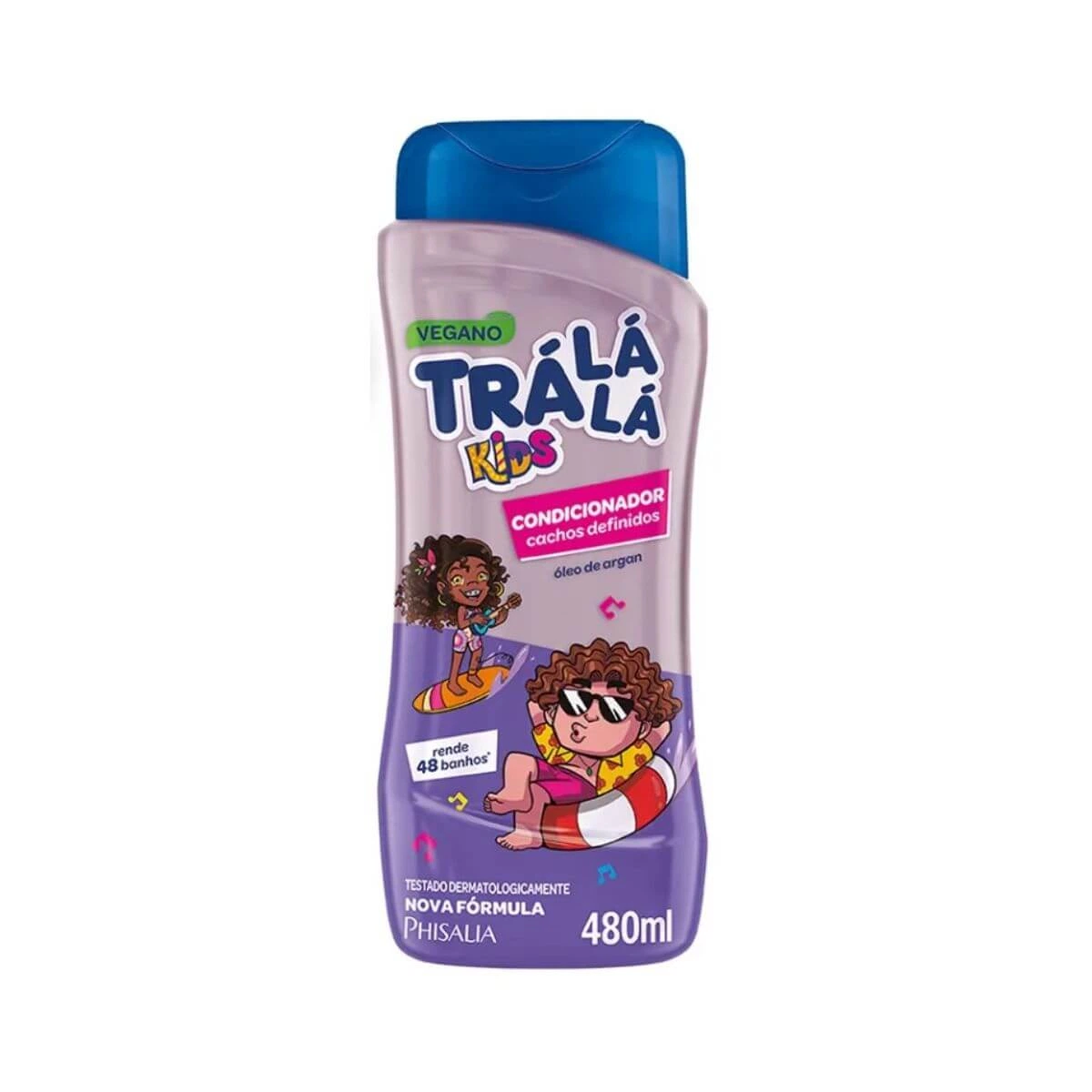 CONDICIONADOR TRÁ LÁ LÁ KIDS CACHOS DEFINIDOS 480ML — Trá Lá Lá Baby | Farmácia Resyla