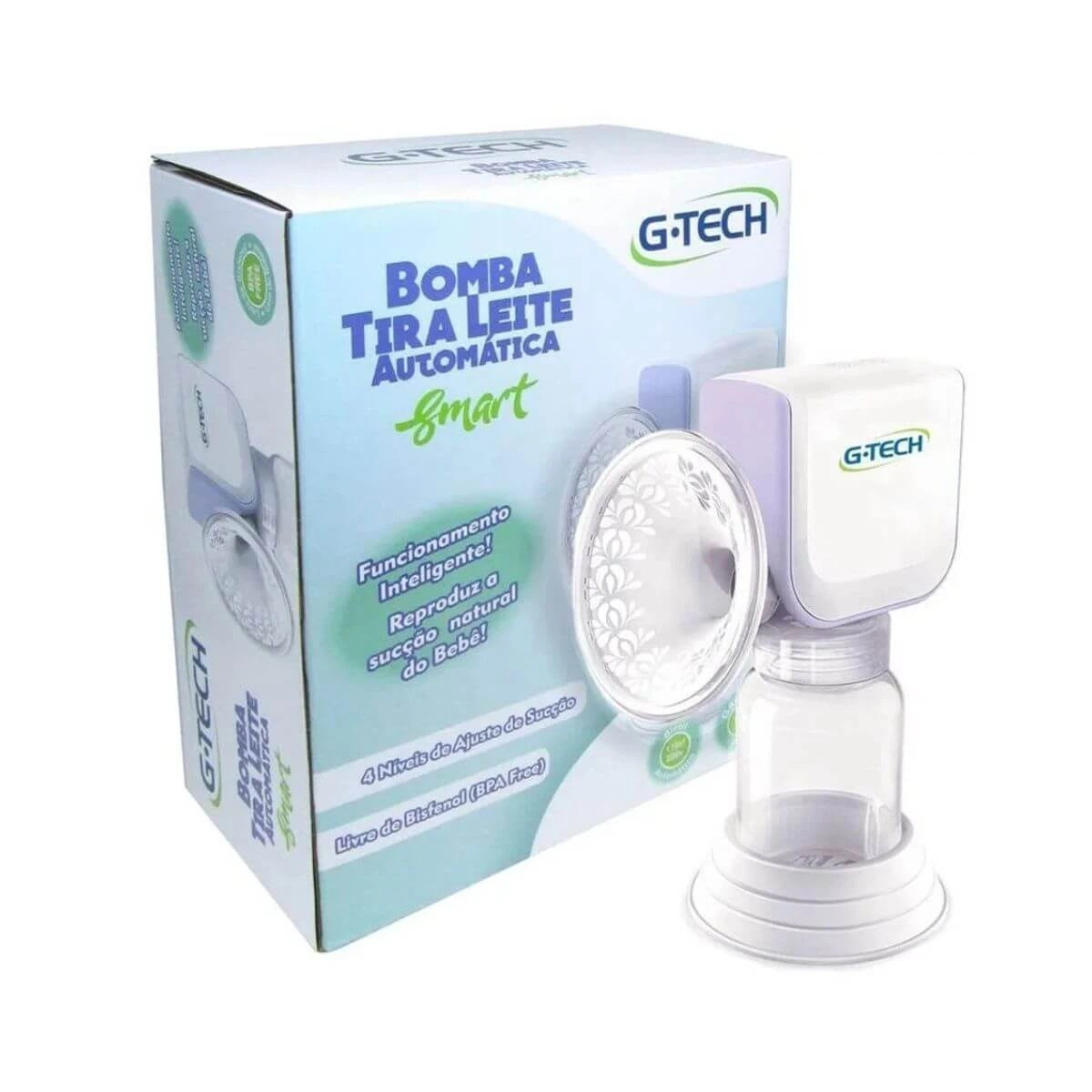 BOMBA TIRA LEITE G-TECH ELÉTRICA SMART — G-TECH | Farmácia Resyla
