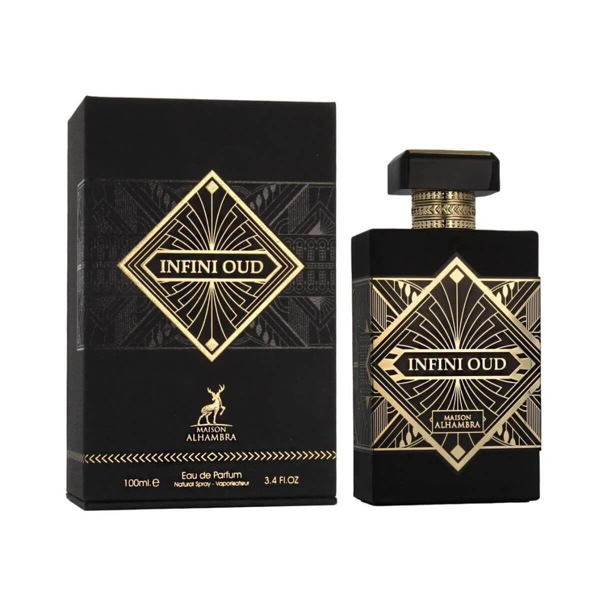 PERFUME INFINI OUD MAISON ALHAMBRA UNISSEX 100ML — Maison Alhambra | Farmácia Resyla