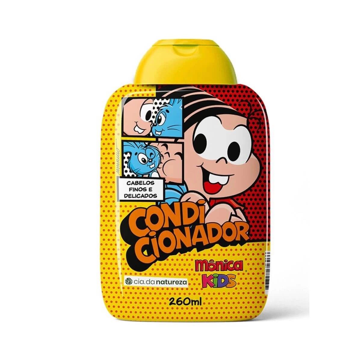 CONDICIONADOR MÔNICA KIDS CABELOS FINOS E DELICADOS 260ML — Cia da Natureza | Farmácia Resyla
