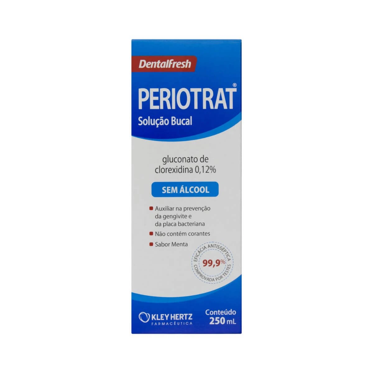 PERIOTRAT DENTALFRESH SOLUÇÃO BUCAL SEM ÁLCOOL 250ML - HERTZ — Hertz | Farmácia Resyla