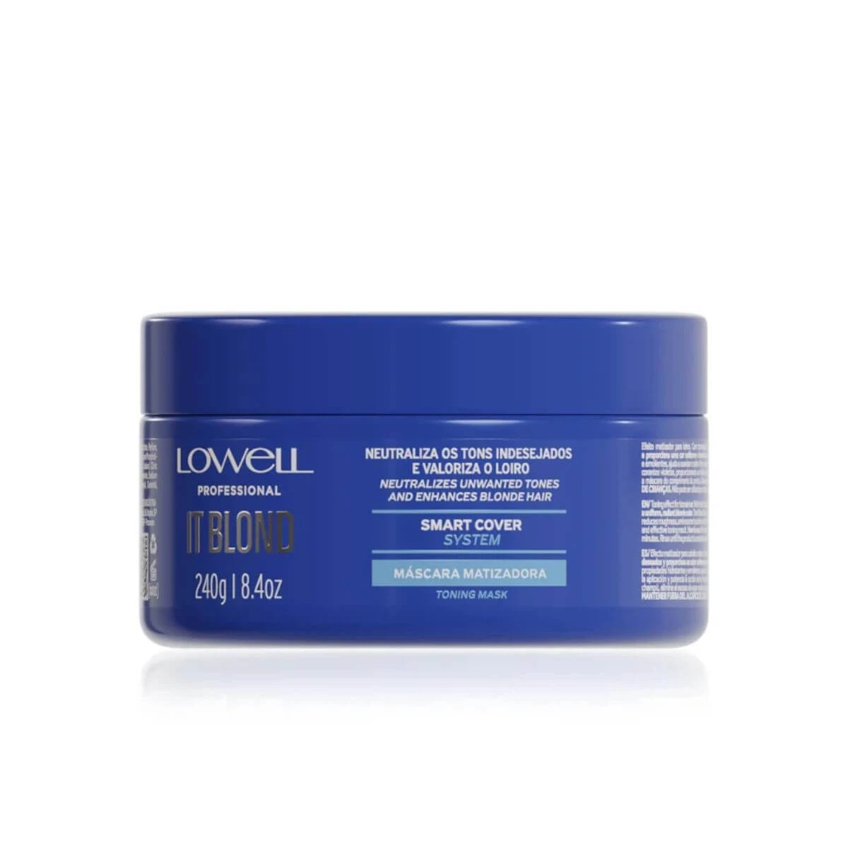 MÁSCARA MATIZADORA LOWELL IT BLOND 240G — Lowell | Farmácia Resyla