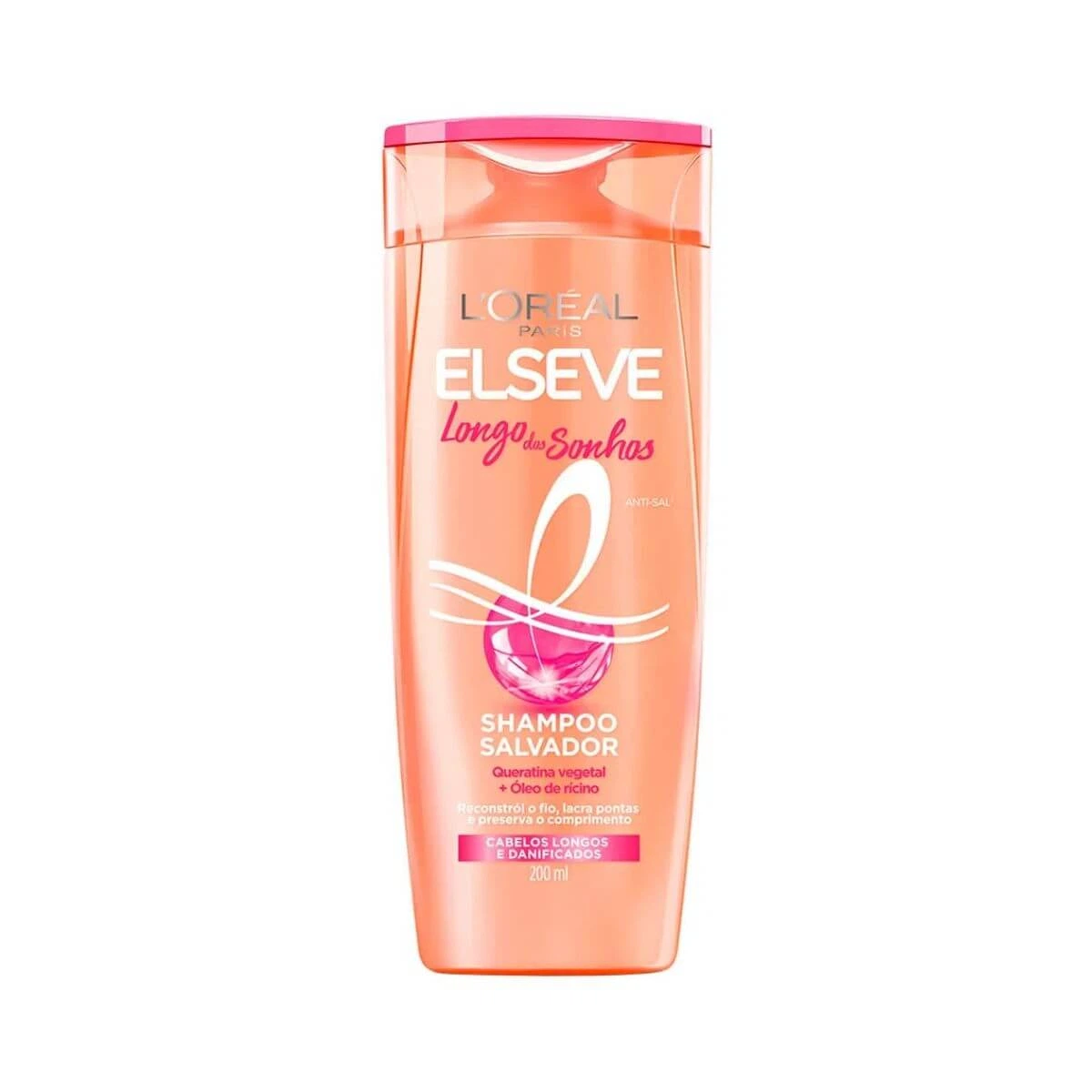 SHAMPOO ELSEVE LONGO DOS SONHOS 200ML — Elseve | Farmácia Resyla