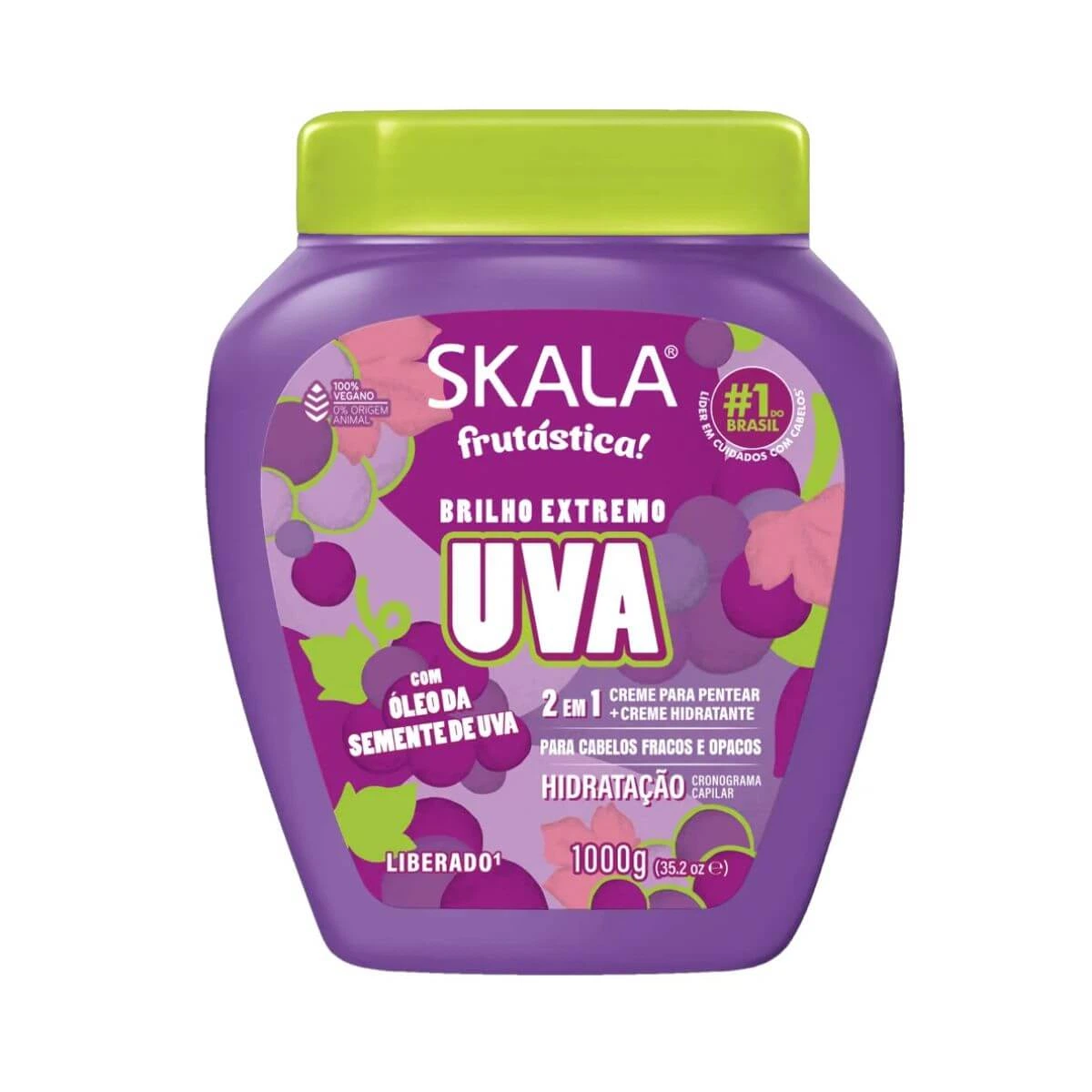 CREME SKALA FRUTÁSTICA 2 EM 1 UVA 1KG — Skala | Farmácia Resyla