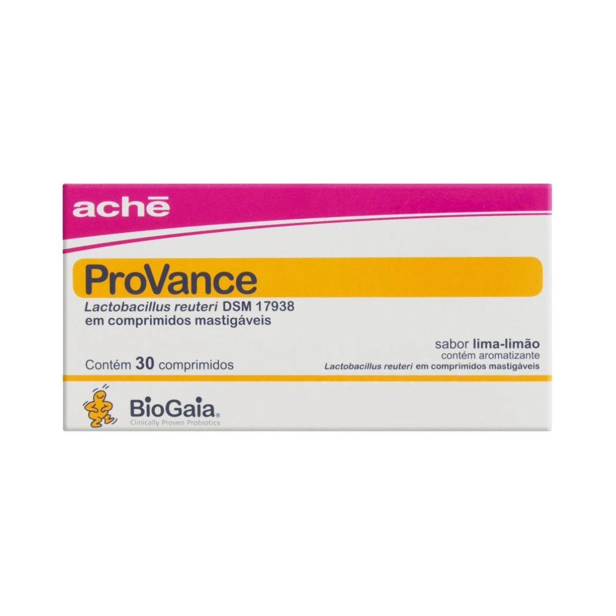 PROVANCE 30 COMPRIMIDOS MASTIGÁVEIS SABOR LIMA-LIMÃO - ACHE — Ache | Farmácia Resyla