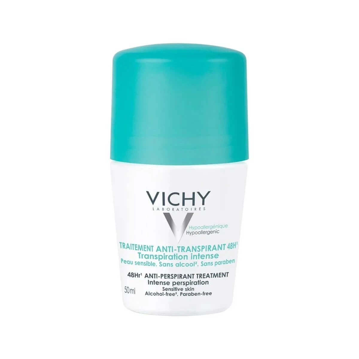 DESODORANTE VICHY ANTI TRANSPIRANTE 48HRS TRAT 50ML — Vichy | Farmácia Resyla