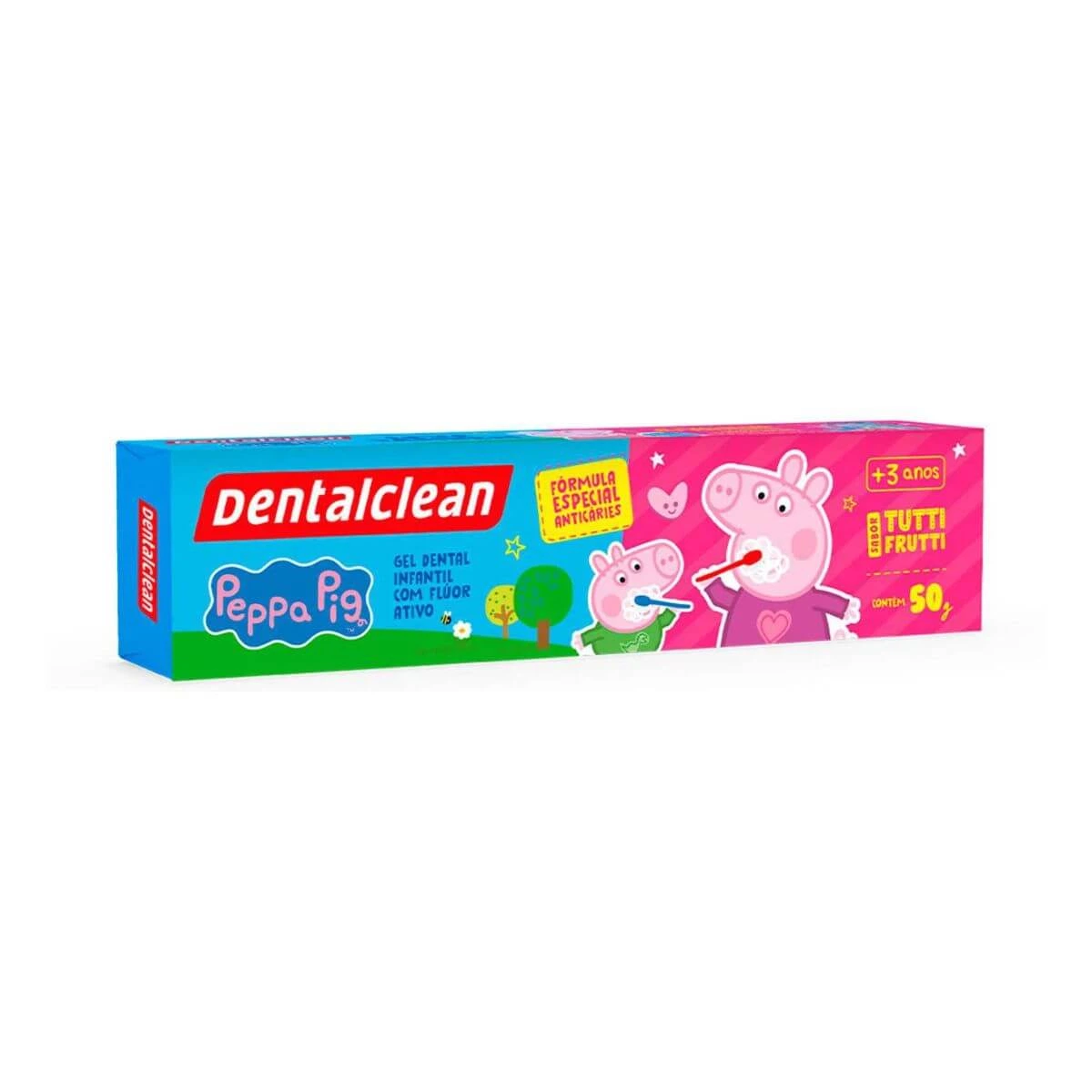 PASTA DE DENTE INFANTIL DENTALCLEAN PEPPA PIG 50G — Dentalclean | Farmácia Resyla