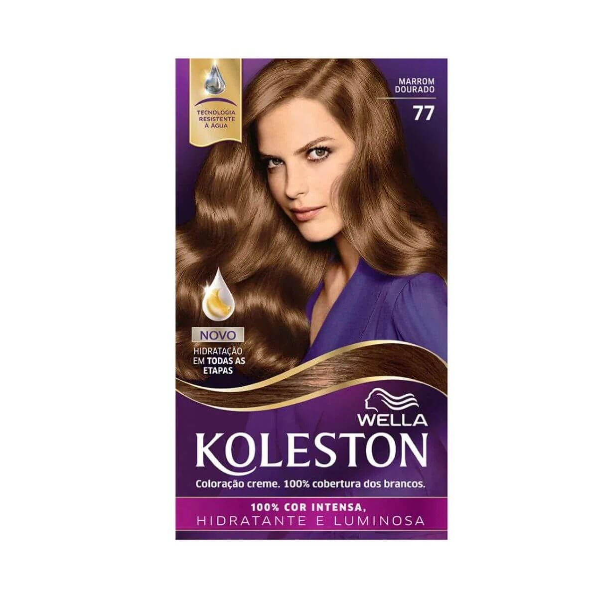 TINTA KOLESTON 77 MARROM DOURADO — Koleston | Farmácia Resyla