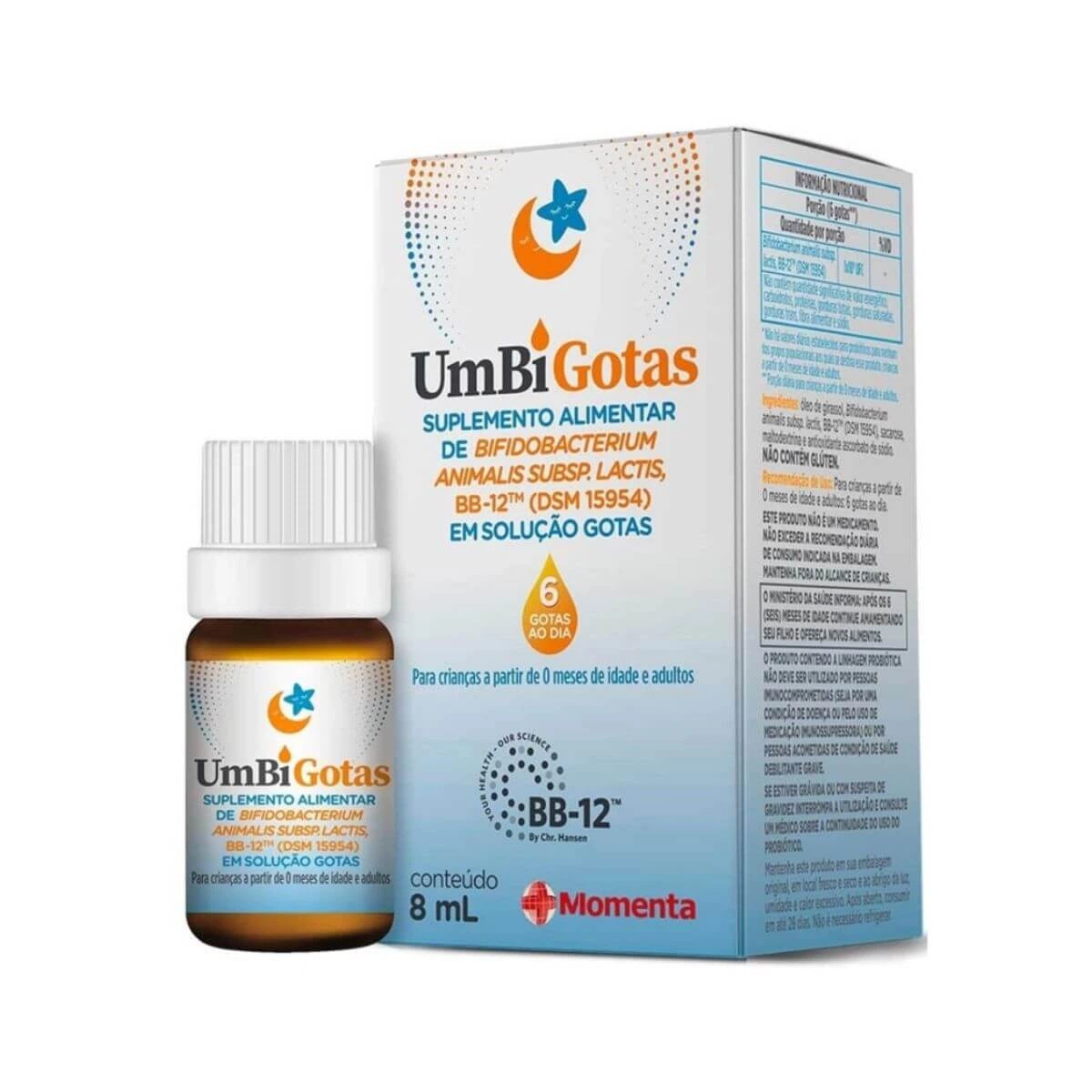 UMBI GOTAS 8ML - MOMENTA — Momenta | Farmácia Resyla