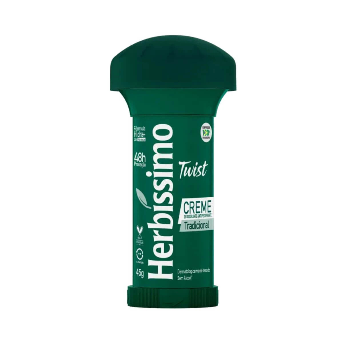 DESODORANTE ANTITRANSPIRANTE STICK CREME HERBÍSSIMO TRADICIONAL 45G — Herbíssimo | Farmácia Resyla