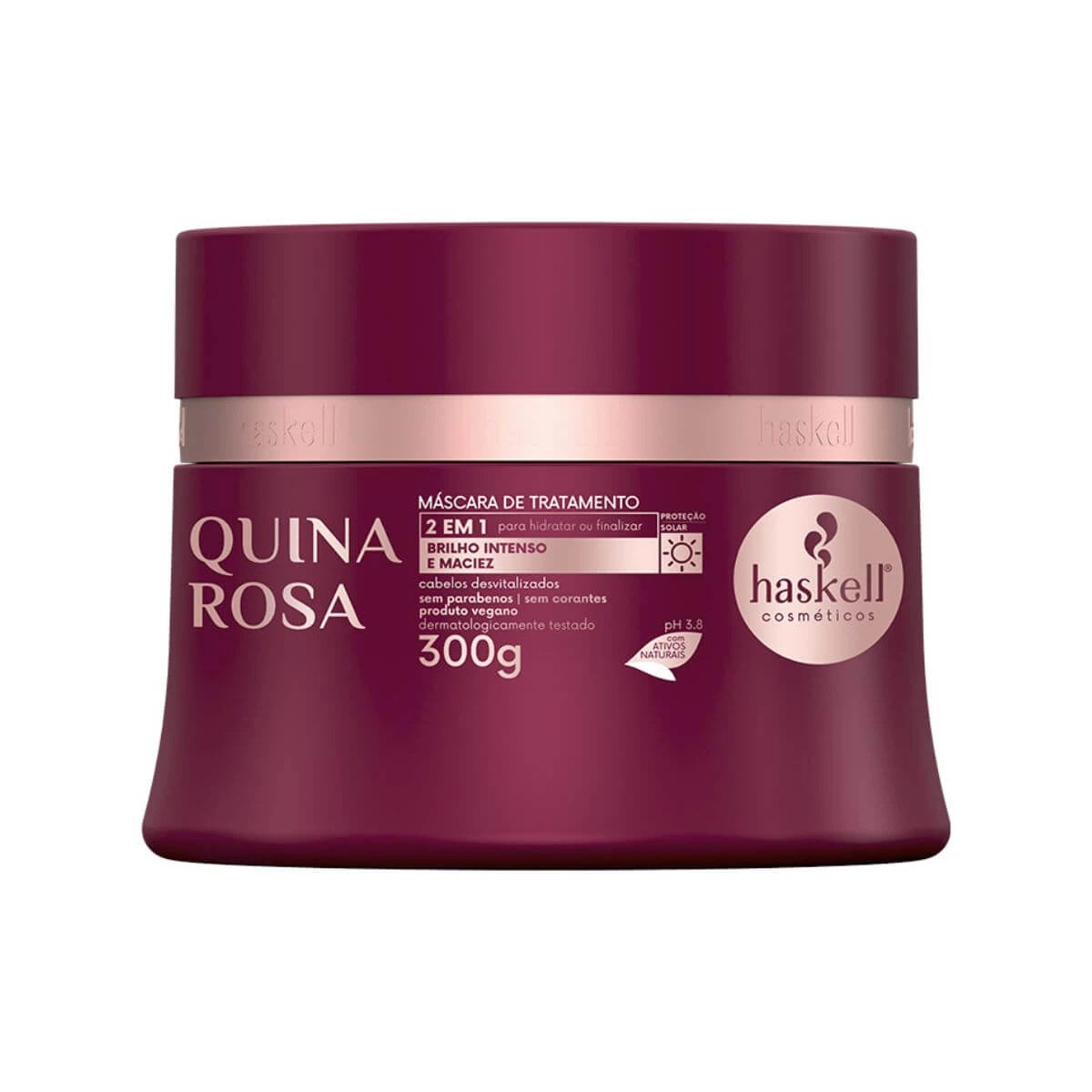 MÁSCARA HASKELL QUINA ROSA 300G — Haskell | Farmácia Resyla
