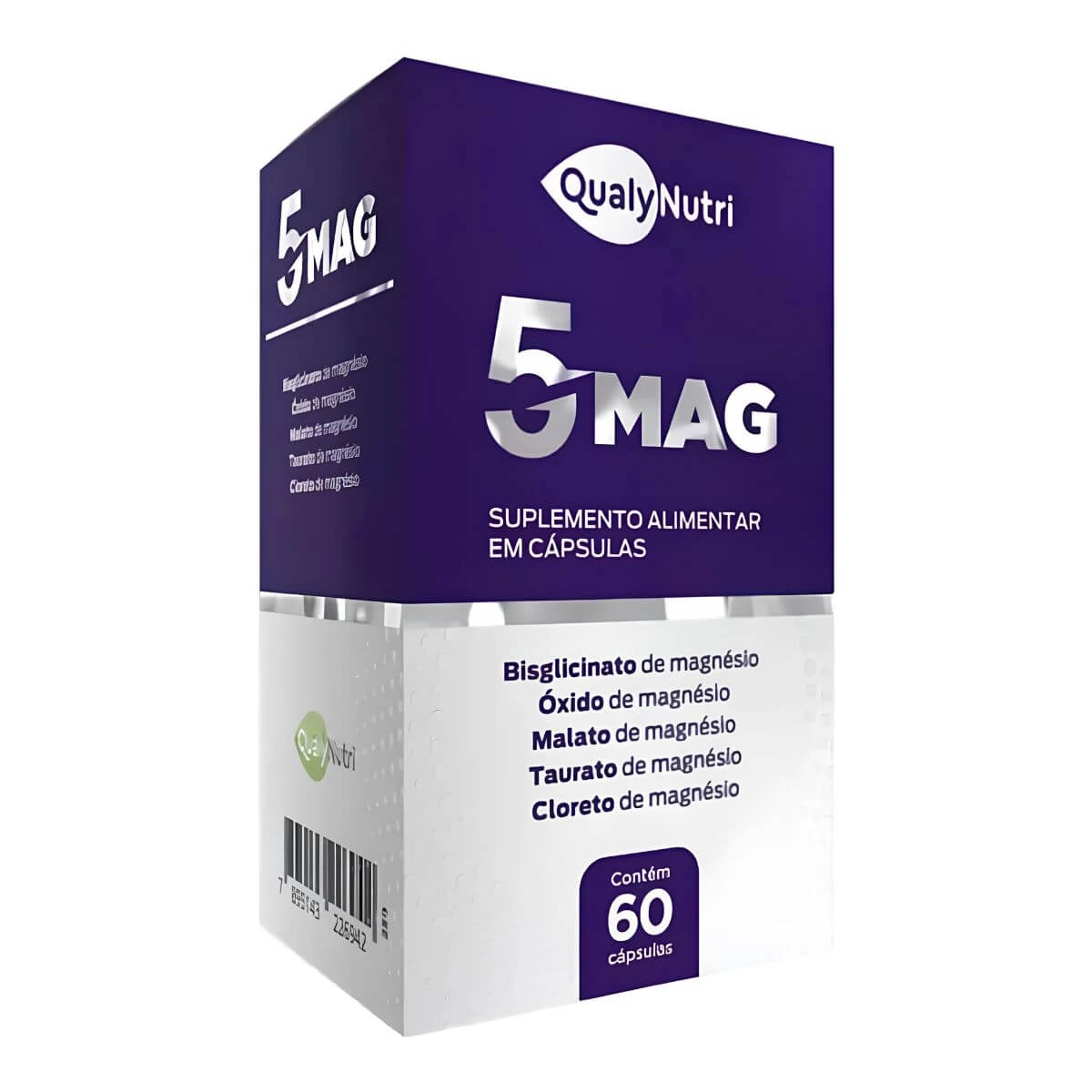 5MAG 500MG 60CAPS - QUALY NUTRI — Qualy Nutri | Farmácia Resyla