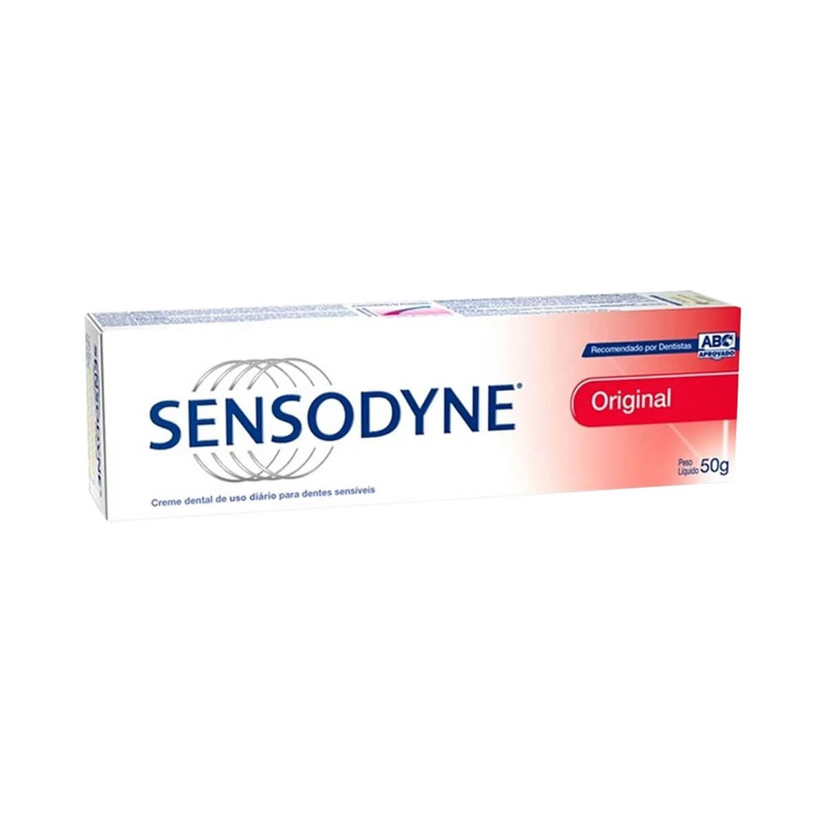 PASTA DE DENTE SENSODYNE ORIGINAL 50G — Sensodyne | Farmácia Resyla