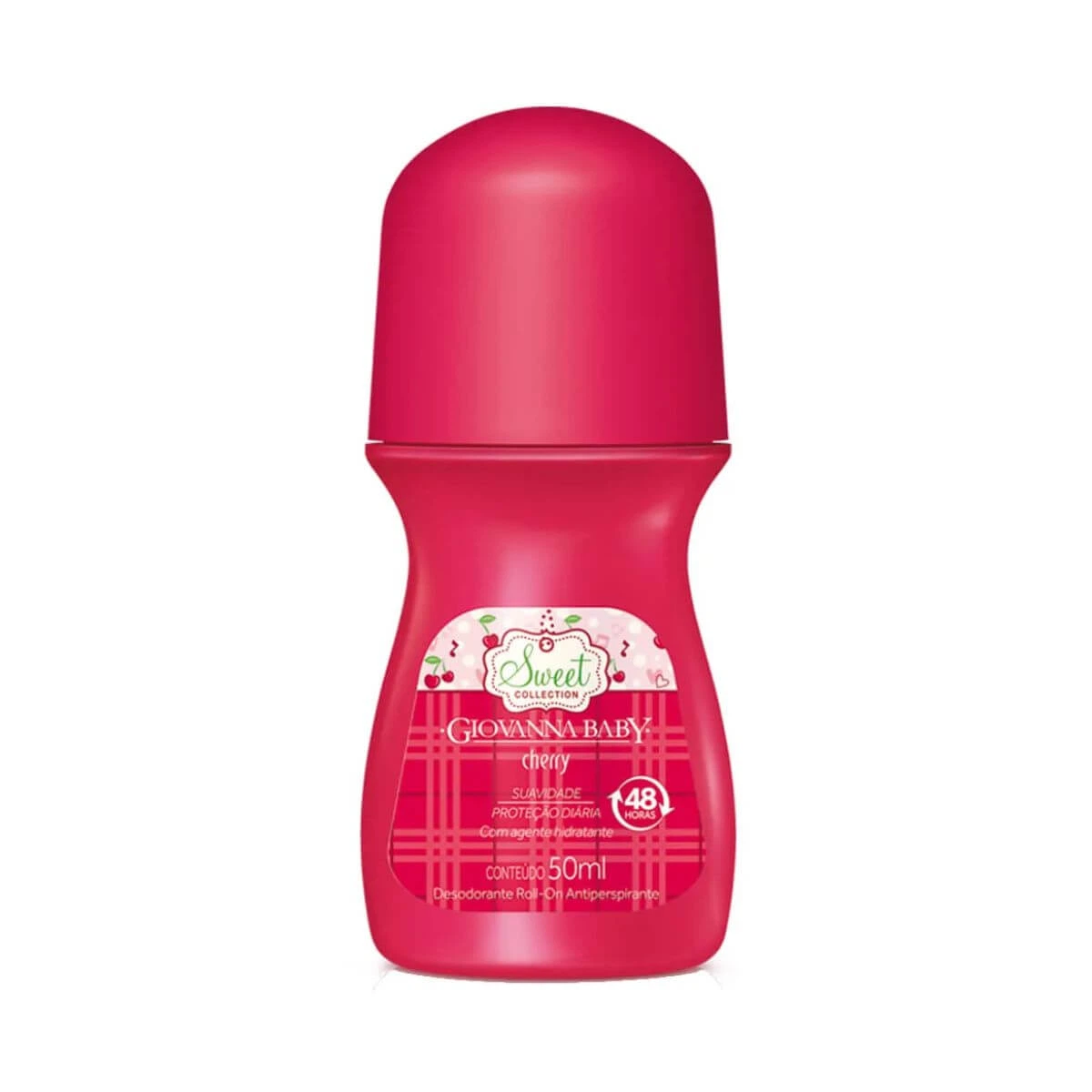 DESODORANTE ANTITRANSPIRANTE ROLLON GIOVANNA BABY CHERRY FEMININO 50ML — Giovanna Baby | Farmácia Resyla