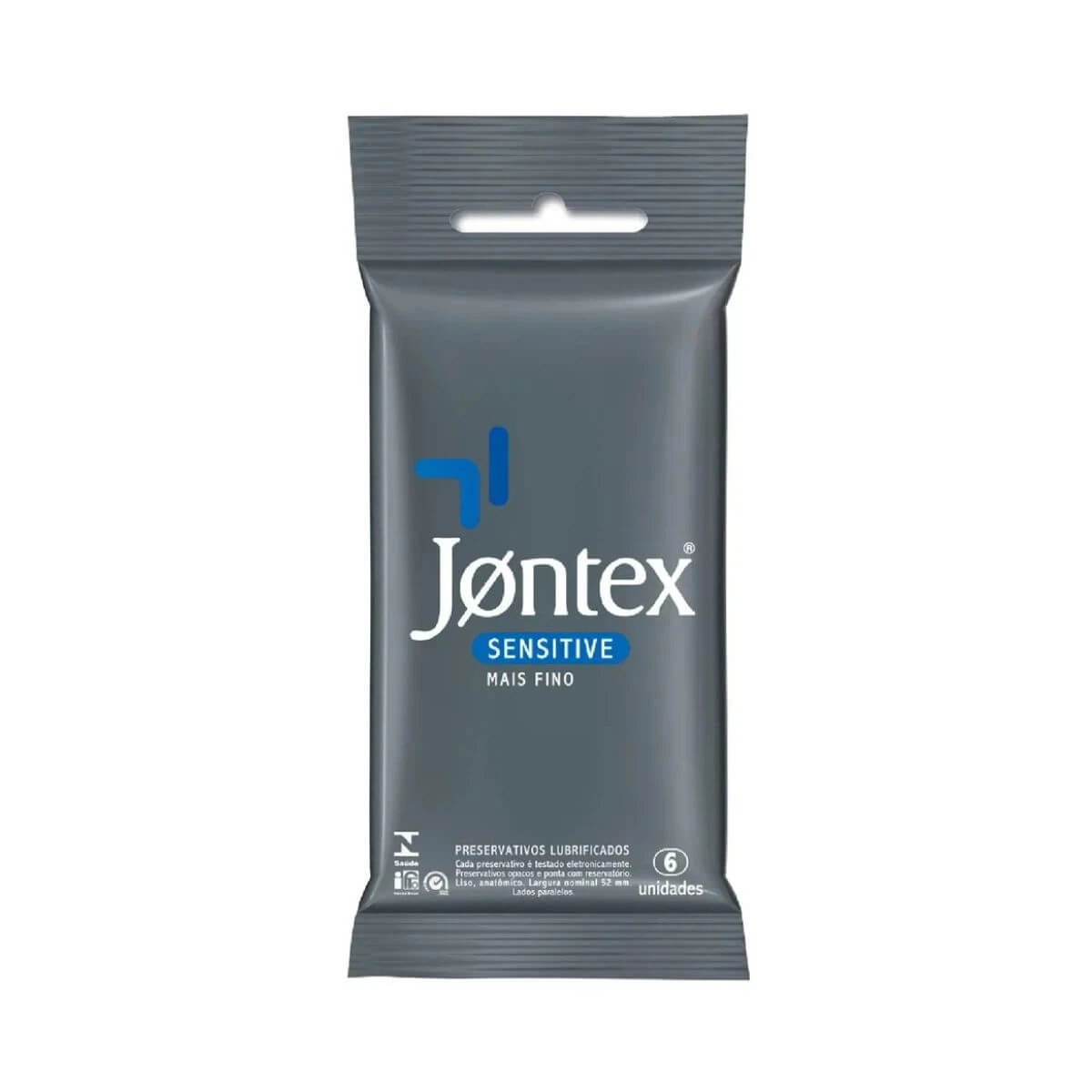 PRESERVATIVO JONTEX SENSITIVE 6UN — Jontex | Farmácia Resyla