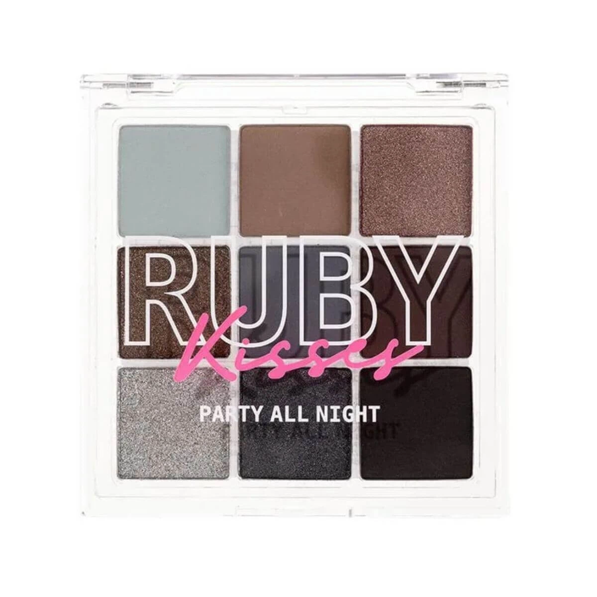 PALETA DE SOMBRAS RUBY KISSES MEMORIES COLLECTION 9 TONS PARTY ALL NIGHT — Ruby Kisses | Farmácia Resyla